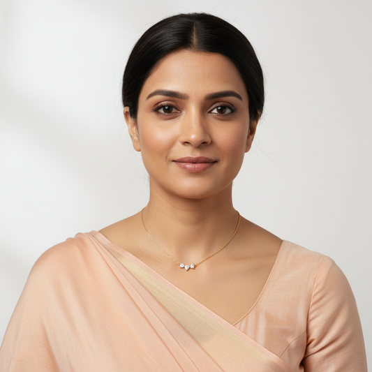 Dainty Bow Pendant Necklace | Italian Gold Plated SACH JEWELS