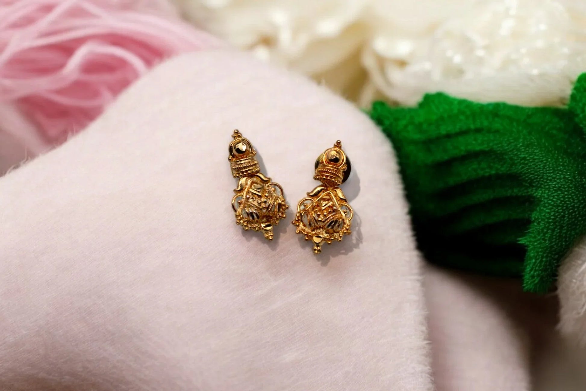 Gorgeous Jhumka | Italian Gold Plated - SACH JEWELS