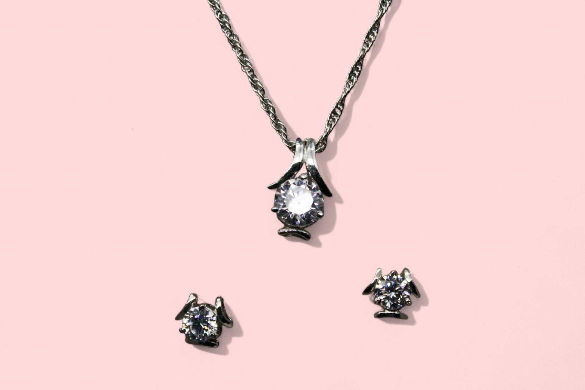 Premium Light-House Diamond Studded Pendant Set | 925 Sterling Silver SACH JEWELS