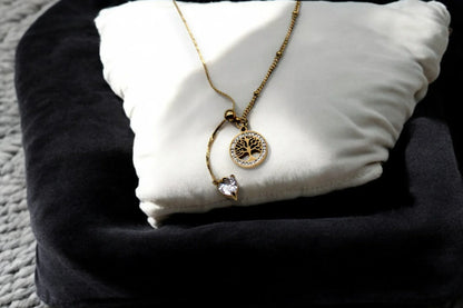 Lucky Tree Diamond | Italian Gold Plated - SACH JEWELS